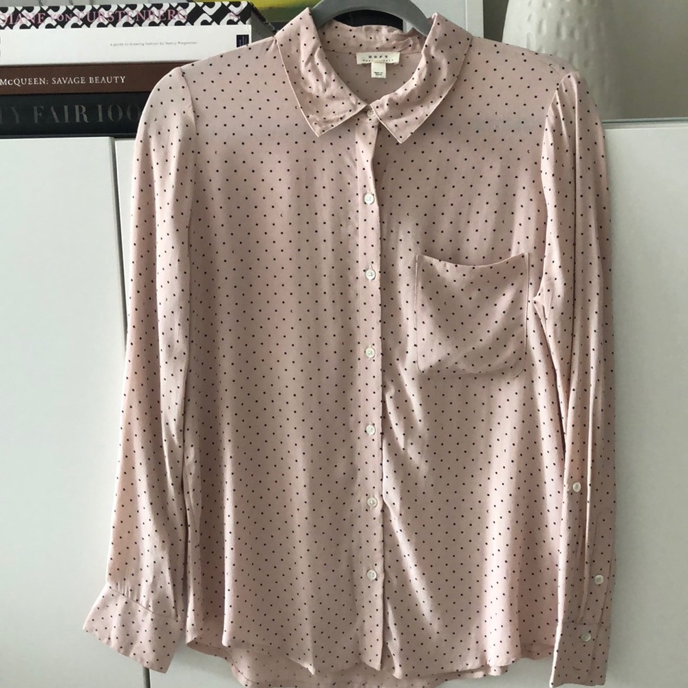 Soft Joie Button Down Blouse - image 1